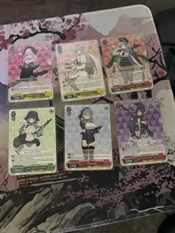 weiss schwarz lot Blue Archive English (SR/RR/R) 16 Cards - Image 3