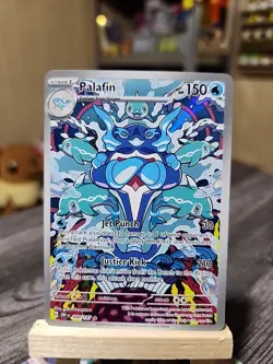 Palafin 200/197 Sv03: Obsidian Flames Holo Pokemon Card Full Art NM - Image 1