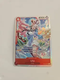Uta ST23-001 SR ONE PIECE Tcg Card Game NM RED - Image 1