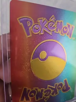 Pikachu V Rainbow Foil Fan Art Textured Collector Card 087/080 - Image 3