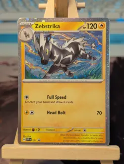 Zebstrika - 201 (Cosmos Holo) 201 Sv: Scarlet & Violet Promo Cards Holo - Image 1
