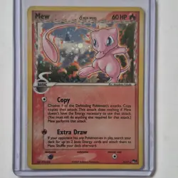 Pokemon Mew Delta Species 3/17 Holo Rare Card 2007 English - Image 1