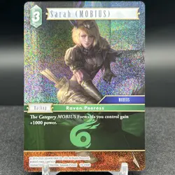 Sarah Mobius 19-044R Foil Final Fantasy Card - Image 1