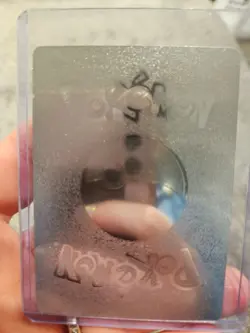 Mew GX Silver Foil Fan Art Vinyl Collector Pokemon Card 18/20 - Image 2