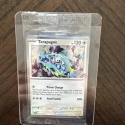 Terapagos [Horizons] Sealed Pokemon Card - Surging Sparks - 161/191 - Image 1