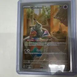 Pokemon Pikachu, Flying Pikachu VMAX, Mimikyu Holo Basic VMAX Card Lot (3) - Image 5
