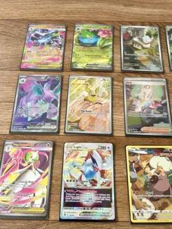 Pokemon Card Bundle 15 V EX Full Art Holo Rare Job Lot Collection Mixed Bundle - Image 2