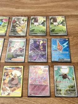 Pokemon Card Bundle 15 V EX Full Art Holo Rare Job Lot Collection Mixed Bundle - Image 3