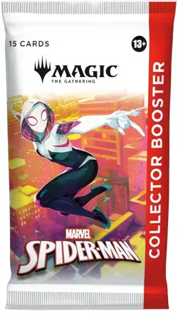 PRESALE Magic The Gathering Marvel's Spider Man Collector Booster Pack New MTG - Image 1