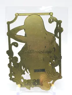 Goddess Story - Gold Metal Anime Waifu Card - Kitagawa Marin - NUMBERED 011/200 - Image 2