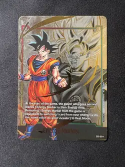 Son Goku - Energy Marker Foil - E01-01*- Bandai Dragon Ball Super Card Game - Image 1