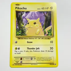 Pikachu 35/108 Common Regular Card XY - Evolutions Pokemon TCG LP - Image 1