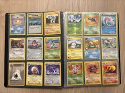 180 Pokemon TCG WOTC Cards in binder including rares, holos, 1st editions - Image 2