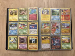 180 Pokemon TCG WOTC Cards in binder including rares, holos, 1st editions - Image 3