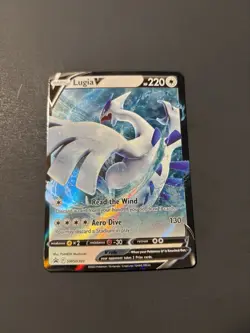 Lugia V SWSH301 SWSH: Sword & Shield Promo Cards Holo Not Jumbo - Image 1