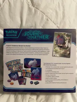 Pokemon TCG Scarlet Violet Journey Together Elite Trainer Box ETB New Sealed - Image 2