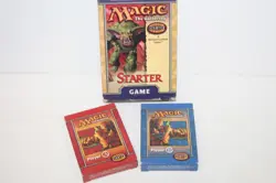 Vintage 1999 Magic the Gathering Starter Game Box MTG Player Decks Open INC - Image 2