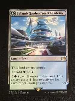 MTG Final Fantasy Balamb Garden, SeeD Academy 0272 NM Rare - Image 1