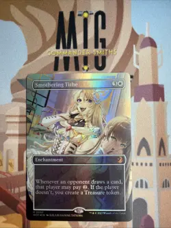 Smothering Tithe ✨ Anime Borderless FOIL ✨ MTG NM Near Mint Enchanted Tales 0067 - Image 1