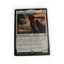 Wizards of the Coast Bennie Bracks, Zoologist 57 Commander Mythic Creature White - Image 1
