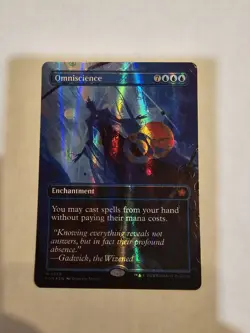 Omniscience (Borderless) (Mana Foil) Foundations Foil - Image 1