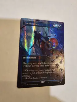 Omniscience (Borderless) (Mana Foil) Foundations Foil - Image 2