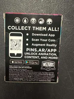 MTG - 1x Secrets of Strixhaven AR-Enhanced Collectible Coin NEW PINFINITY - Image 2