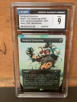 Surgical Extraction 2003 Rainbow Foil - Secret Lair Drop Series (SLD) MTG CGC 9 - Image 1