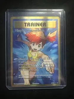 2016 Pokemon MISTY'S DERTERMINATION 108/108 Evolutions Ultra Rare Holo | English - Image 1