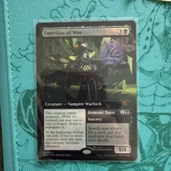 Emeritus of Woe [Secrets of Strixhaven] Foil Near Mint - Image 1