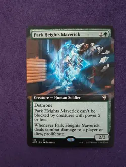 Park Heights Maverick - Extended Art - Commander: Streets of New Capenna - NM - Image 1