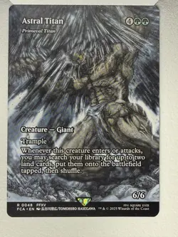 Astral Titan - Primeval Titan (Showcase) Final Fantasy: Through the Ages Regular - Image 1