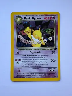 Dark Hypno 9/82 Holo - Team Rocket - Pokemon TCG LP - Image 1