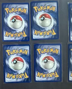 Pokemon TCG Jungle & Fossil 4 Evolutions Lot + 1st Edition Slowpoke (9 Cards) LP - Image 4