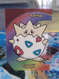 Pokemon Topps PC8 Clear Togepi LP+ - Image 1
