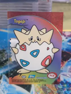 Pokemon Topps PC8 Clear Togepi LP+ - Image 3