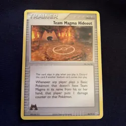 NM Pokemon Team Magma Hideout EX Team Magma vs Team Aqua 83/95 combined postage - Image 1