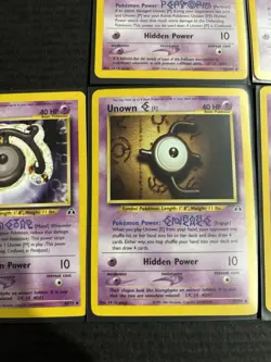 UNOWN NEO DESTINY POKEMON TCG LOT NM 2001/2002 - Image 1