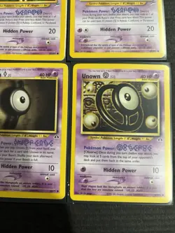 UNOWN NEO DESTINY POKEMON TCG LOT NM 2001/2002 - Image 2