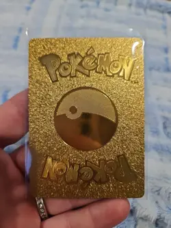 Salamance Vmax Gold Foil Fan Art Vinyl Textured Collector Pokemon Card - Image 2