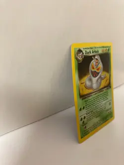 Dark Arbok 2/82 Team Rocket Holo Rare Error Pokemon Card WOTC 2000 LP - Image 4