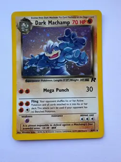 Pokemon Cards - Dark Machamp 10/82 Team Rocket - Image 1