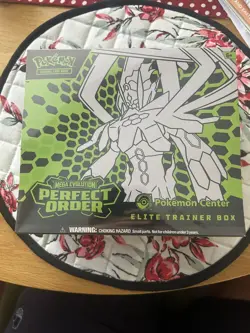 Pokemon Center Perfect Order Elite Trainer Box ETB Sealed UK Exclusive - Image 1