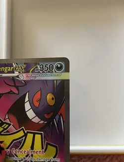 Pokemon NM Mega Gengar EX Full Art 269/217 (Ascended) Rare Card - Image 3