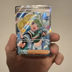 Emcee's Hype 220/182 Sv10: Destined Rivals Holo Pokemon Trainer - Image 3