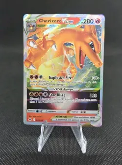 Charizard VSTAR 019/159 Ultra Rare Crown Zenith Pokemon TCG - Image 1