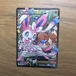 Sylveon EX Generations Ultra Rare Full Art Holo Pokemon Card RC32-32 170 HP - Image 1