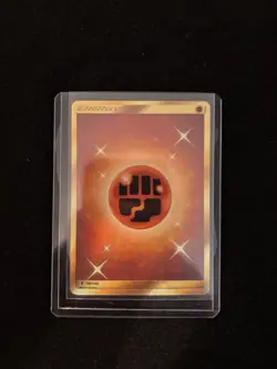Pokemon Fighting Energy Secret 169/145 Sun And Moon SM Guardians Rising Gold - Image 1