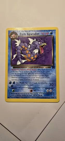 Pokemon Dark Gyarados #25 Team Rocket Set Non-Holo Rare 2000- NM - Image 1