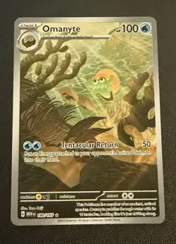 Pokemon TCG MEW EN: Omanyte 180/165 Lot Of 4 - Image 3